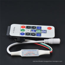 2016 hot sale RF Wireless Remote controller for WS2811 WS2812B LED Strip Module